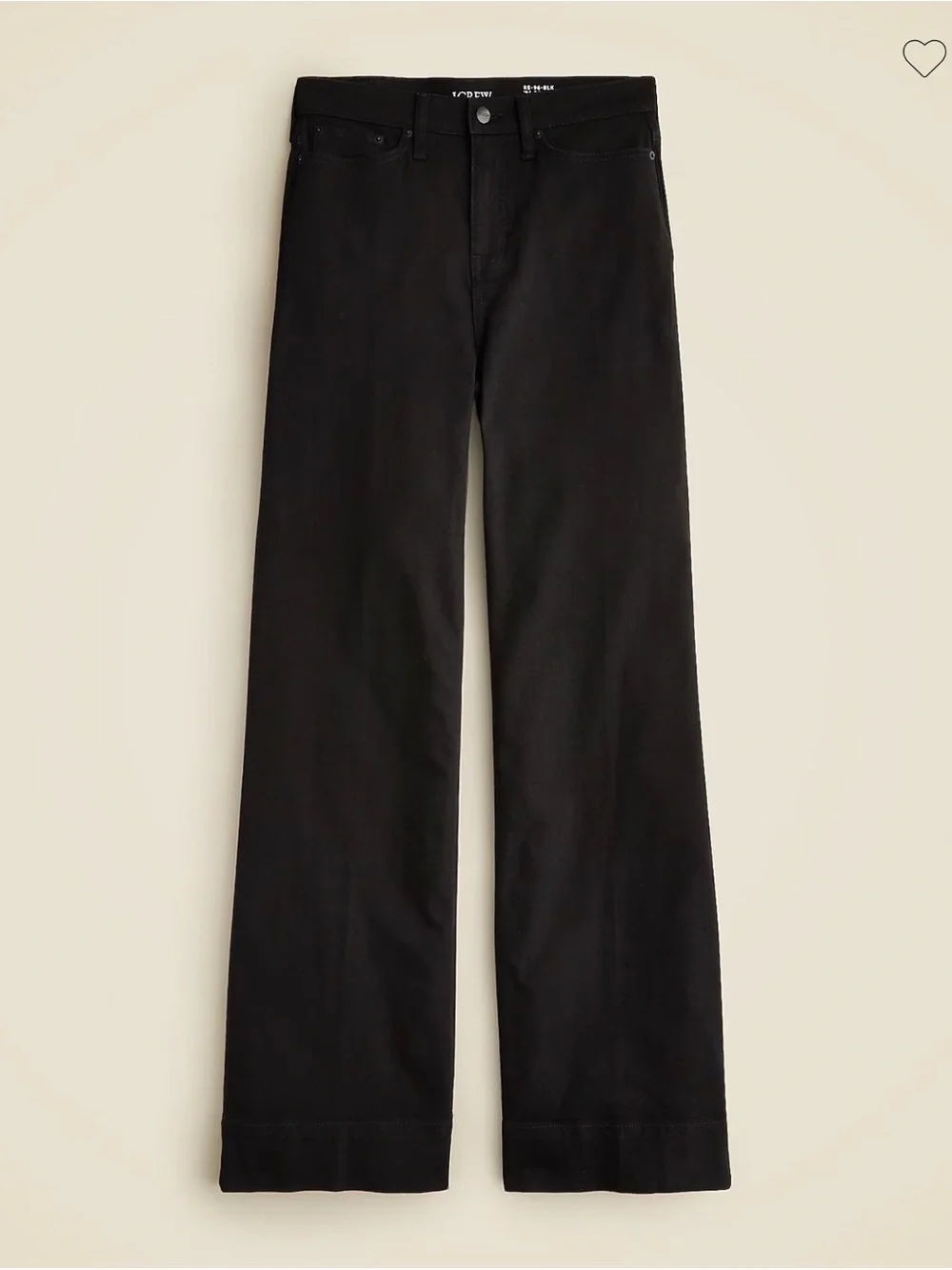 J Crew Denim Trouser in 1996 Semi-Stretch Size 33